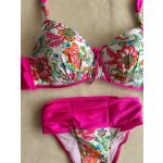Raguza bikini - pink virágos
