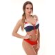 Toscana bikini - sötétkék trikolor
