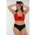 Athena bikini - piros fekete