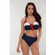 Athena bikini -sötétkék trikolor