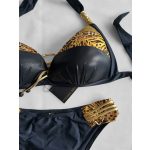 Capri bikini - arany leopárd trikolor