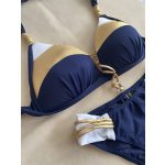 Capri bikini - gold tricolor