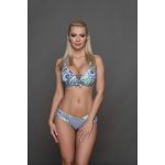 Capri - szürke virágos