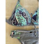 Capri - szürke virágos