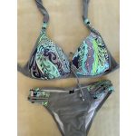 Capri - szürke virágos