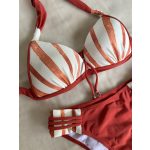 Capri bikini - terra csíkos