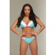 CAPRI BIKINY - TYRKYSOVÁ zakrivená