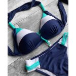 Capri bikini - türkiz zöld trikolor