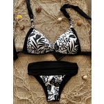 Corse bikini – fekete leveles