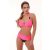 Corse bikini – neon pink fekete
