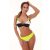 Corse bikini – neon sárga trikolor