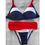 Corse bikini – sötétkék trikolor