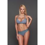 Corse bikini - grey polka dots