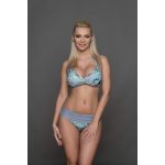 Corse bikini, gray floral