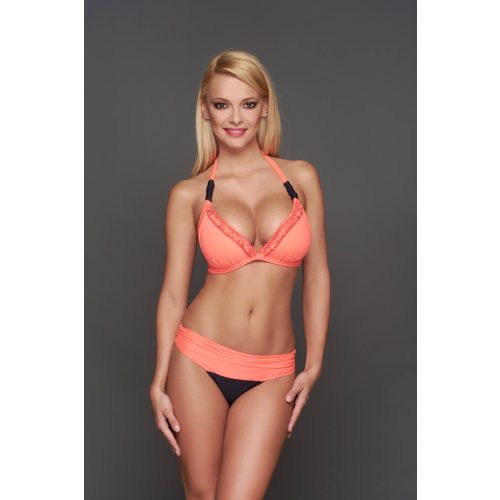 NICE BIKINY - KORALOVÉ-ČIERNE