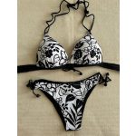 Seychelle bikini - fekete leveles