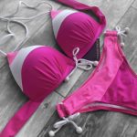 Seychelle bikini - pink trikolor